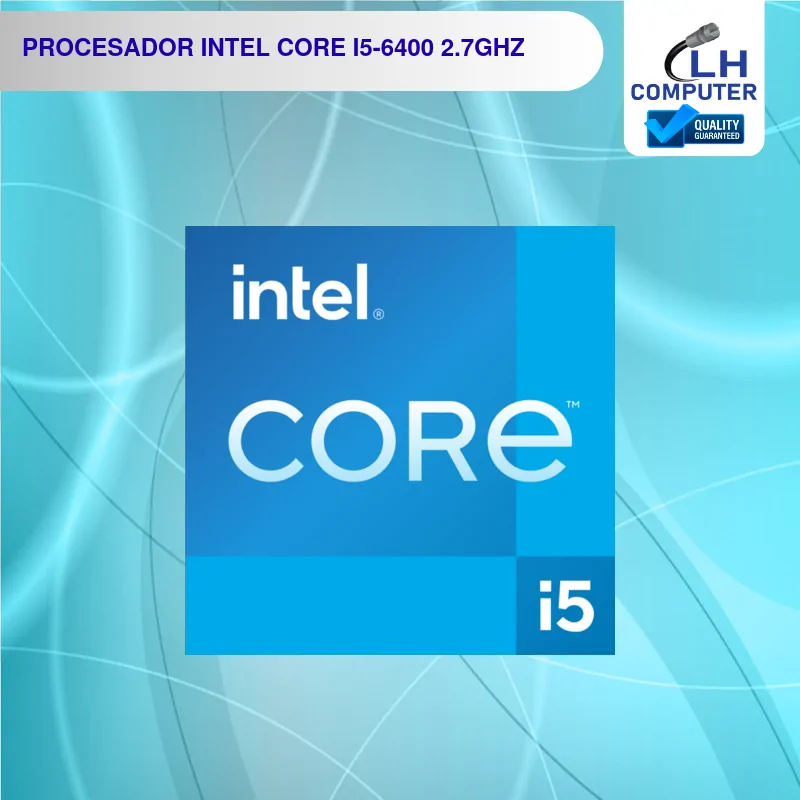 Procesador Intel Core i5-6400 2.7 GHz con cooler