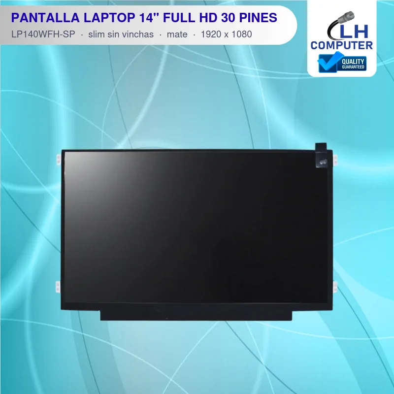 Pantalla de laptop 14" Full HD LED 30 pines LP140WFH-SP